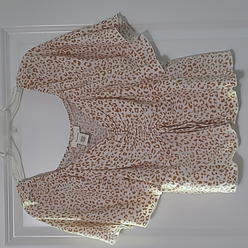 Cheetah Print Crop Top